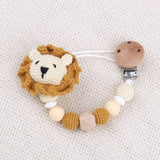 Attache-Tétine Crochet Lion